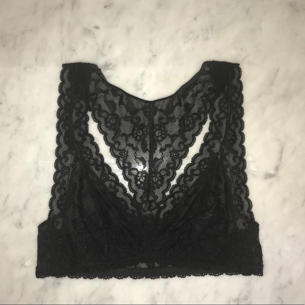 Victoria’s Secret Black Lace Bralette